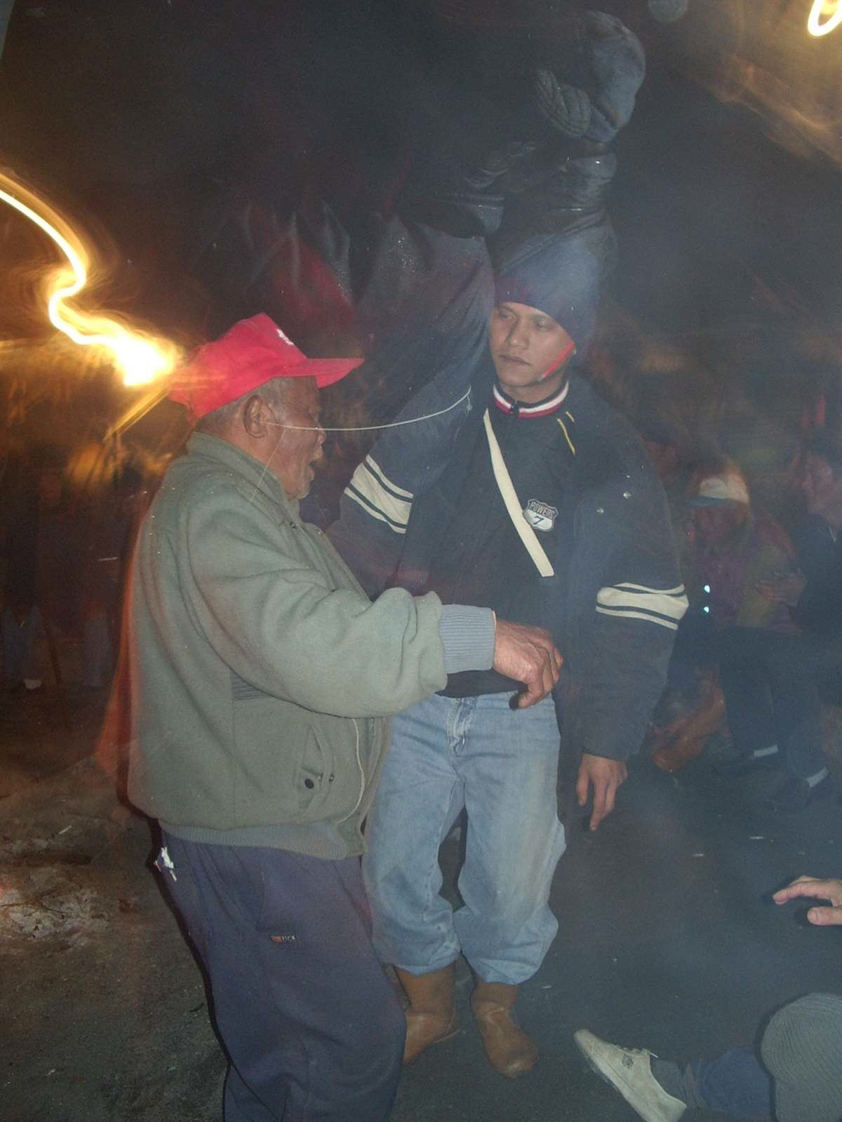 Valikay and Sangpuy at the Big Hunt Ceremony, december 2004